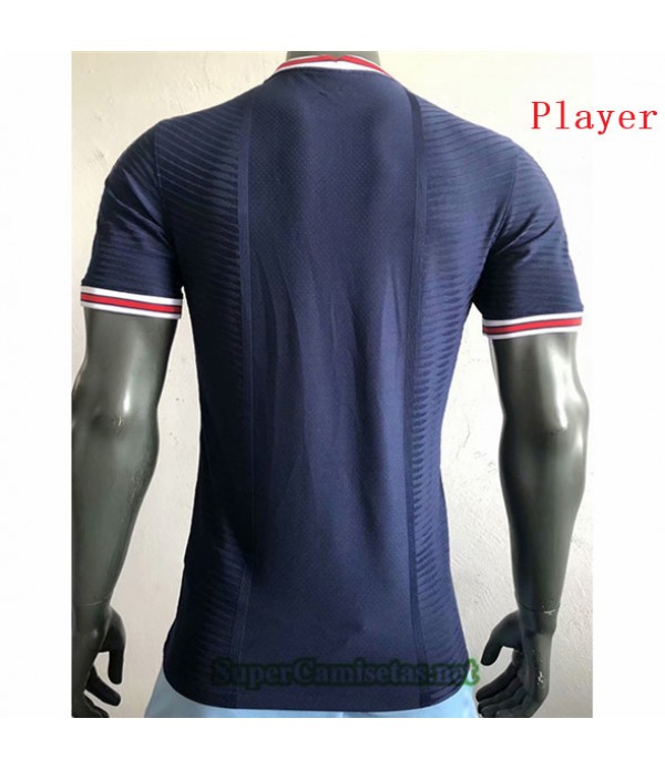 Tailandia Prima Equipacion Camiseta Player Version Psg Jordan 2021/22
