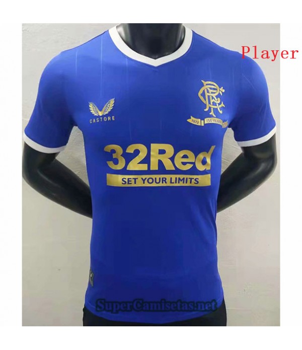 Tailandia Prima Equipacion Camiseta Player Version Rangers 2021/22