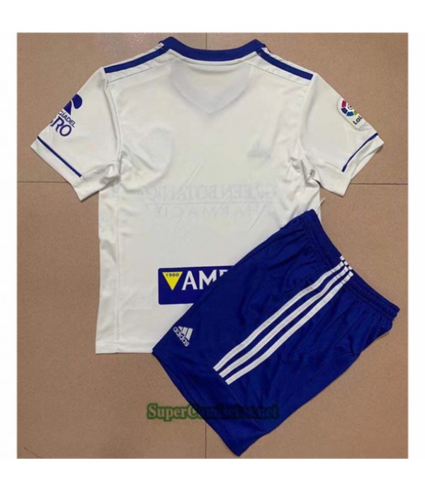 Tailandia Prima Equipacion Camiseta Real Zaragoza Enfant 2021/22