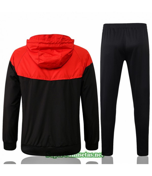 Tailandia Rompevientos Liverpool Negro/rojo 2021/22