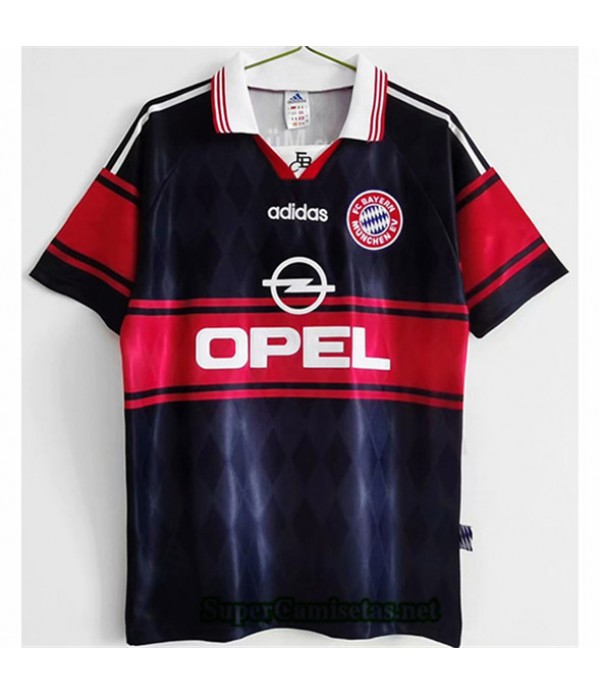 Tailandia Seconda Equipacion Camiseta Bayern Munich Hombre 1997 98