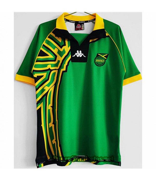 Tailandia Seconda Equipacion Camiseta Jamaica Hombre 1998