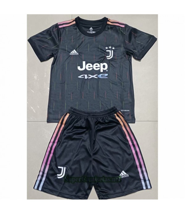 Tailandia Seconda Equipacion Camiseta Juventus Enfant 2021/22