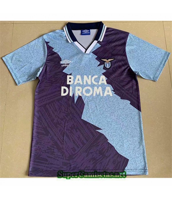 Tailandia Seconda Equipacion Camiseta Lazio Hombre 1995