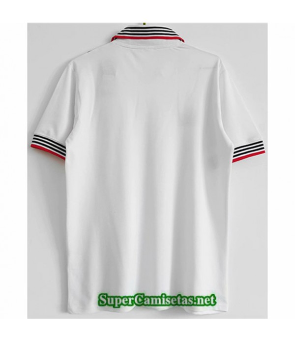 Tailandia Seconda Equipacion Camiseta Manchester United Hombre 1975 80