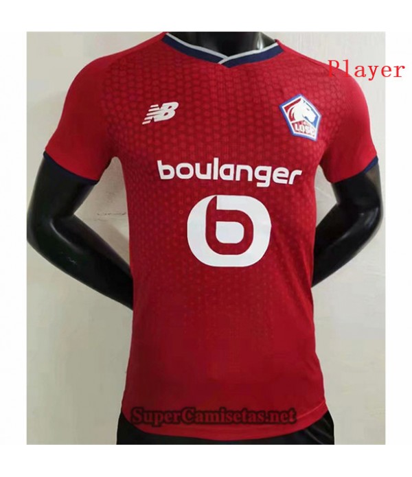 Tailandia Seconda Equipacion Camiseta Player Version Lille Osc 2021/22