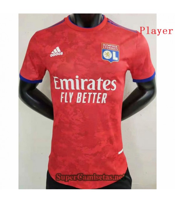 Tailandia Seconda Equipacion Camiseta Player Version Lyon 2021/22