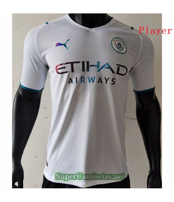 Tailandia Seconda Equipacion Camiseta Player Version Manchester City 2021/22