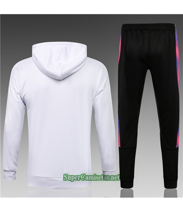 Tailandia Sudaderas De Futbol Niños Jordan Psg Blanco 2021/22