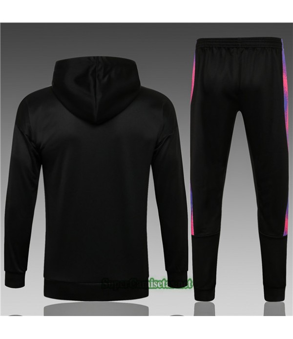 Tailandia Sudaderas De Futbol Niños Jordan Psg Negro 2021/22