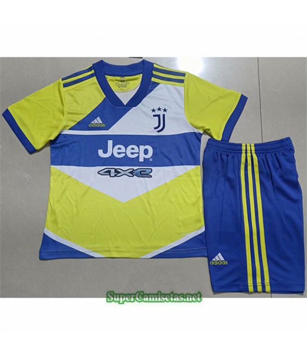 Tailandia Terza Equipacion Camiseta Juventus Enfant 2021/22