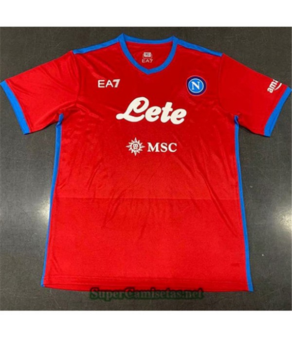 Tailandia Terza Equipacion Camiseta Naples 2021/22