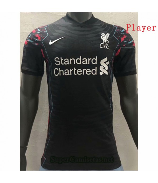 Tailandia Edición Especial Equipacion Camiseta Player Version Liverpool Negro 2020/21