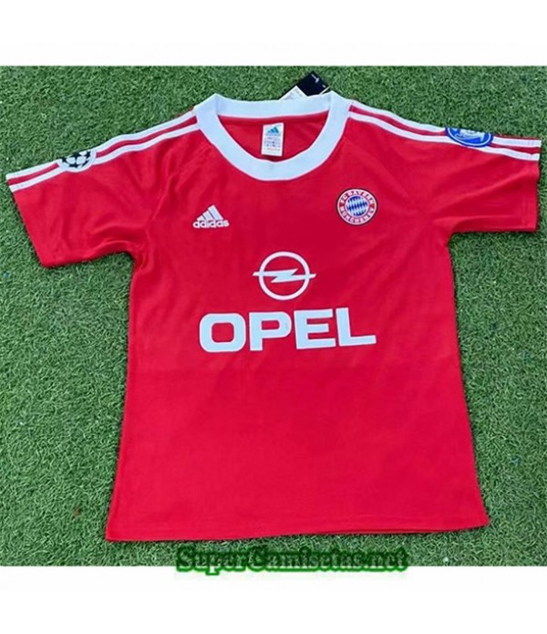 Tailandia Bayern Munich Uefa Champions League Hombre 2001 Camiseta
