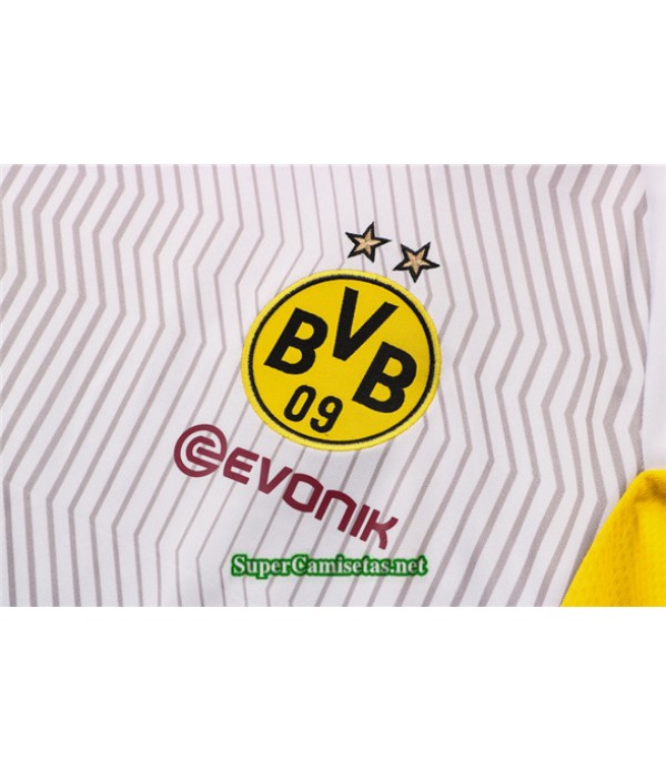 Tailandia Camiseta Kit De Entrenamiento Borussia Dortmund Blanco 2021