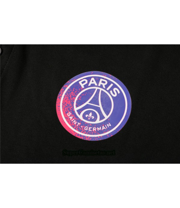 Tailandia Camiseta Kit De Entrenamiento Jordan Psg Polo Negro 2021