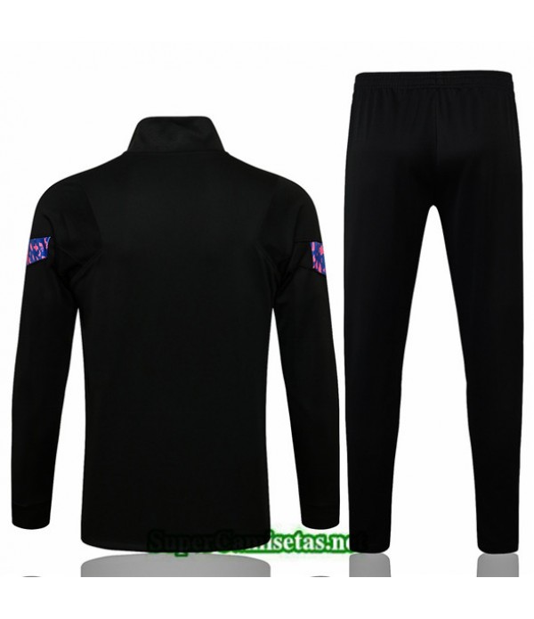 Tailandia Chaqueta Chandal Barcelona Negro 2021