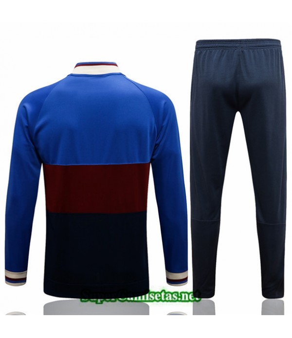 Tailandia Chaqueta Chandal Barcelona Rojo/azul/blanco 2021
