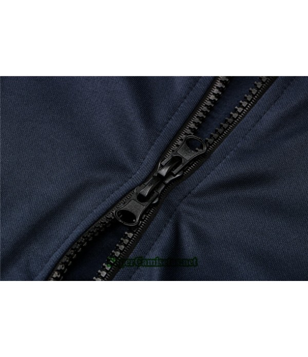 Tailandia Chaqueta Chandal Con Capucha Tottenham Hotspur Azul Marino 2021