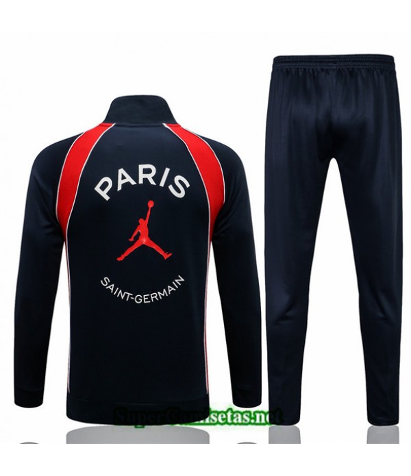 Tailandia Chaqueta Chandal Psg Jordan Azul Marino/blanco 2021