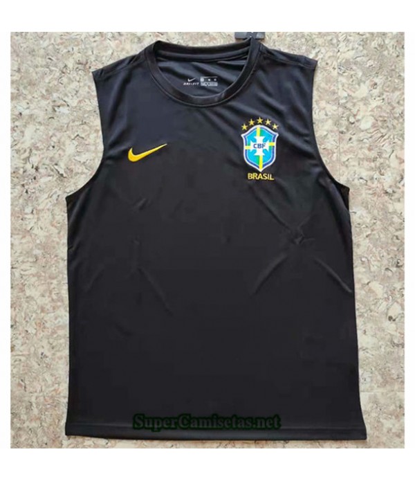 Tailandia Equipacion Camiseta Brésil Chaleco Negro 2021