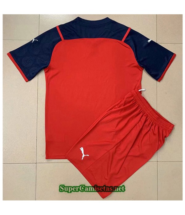Tailandia Equipacion Camiseta Chivas Regal Ninos Rojo 2021