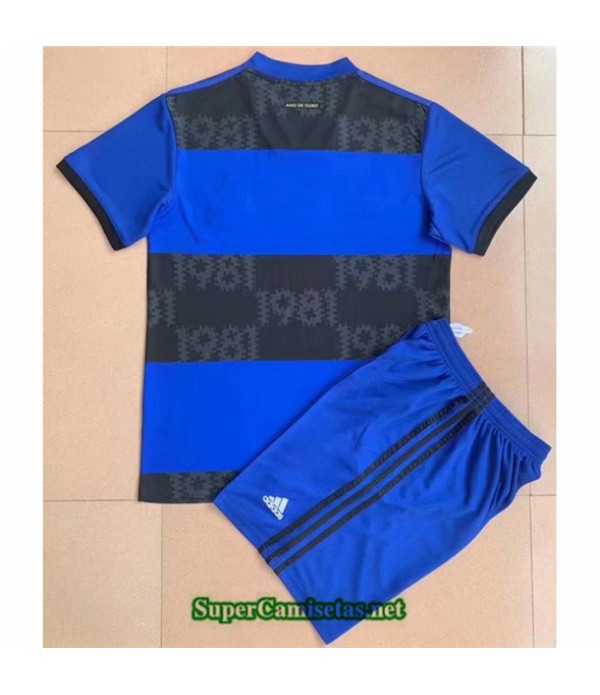 Tailandia Equipacion Camiseta Flamengo Ninos Azul 2021