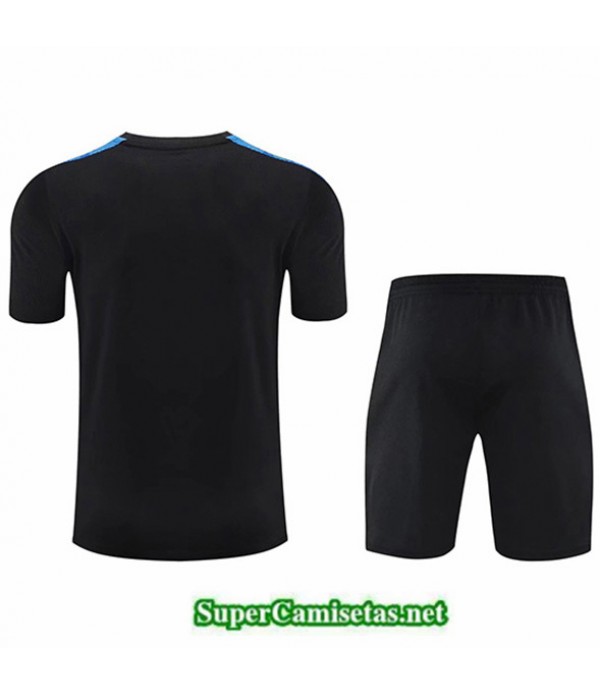 Tailandia Equipacion Camiseta Manchester United Entrenamiento Negro Azul Oscuro Edge 2021