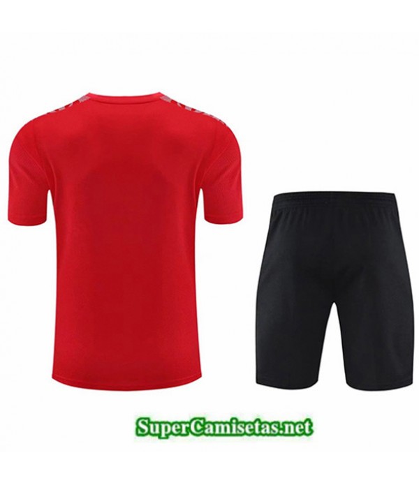 Tailandia Equipacion Camiseta Manchester United Entrenamiento Rojo 2021