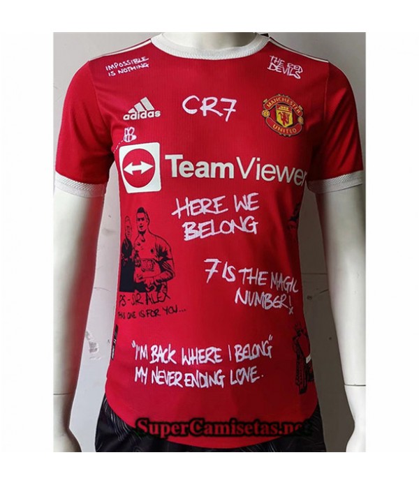 Tailandia Equipacion Camiseta Player Version Manch...