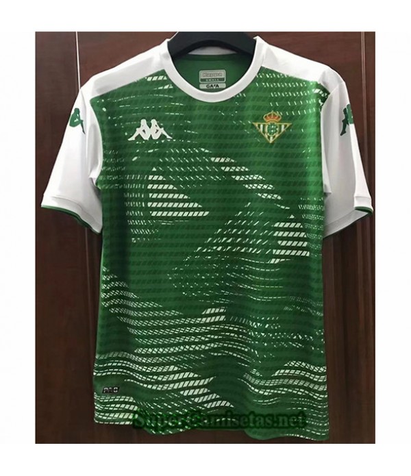 Tailandia Equipacion Camiseta Real Betis Entrenamiento Verde 2021