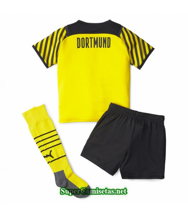 Tailandia Primera Equipacion Camiseta Borussia Dortmund Ninos 2021