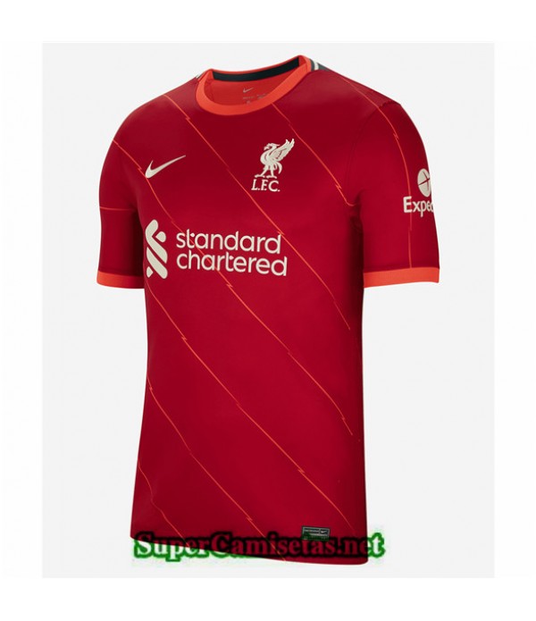 Tailandia Primera Equipacion Camiseta Liverpool 2021