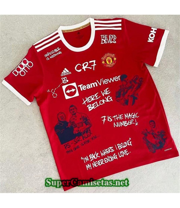 Tailandia Primera Equipacion Camiseta Manchester U...