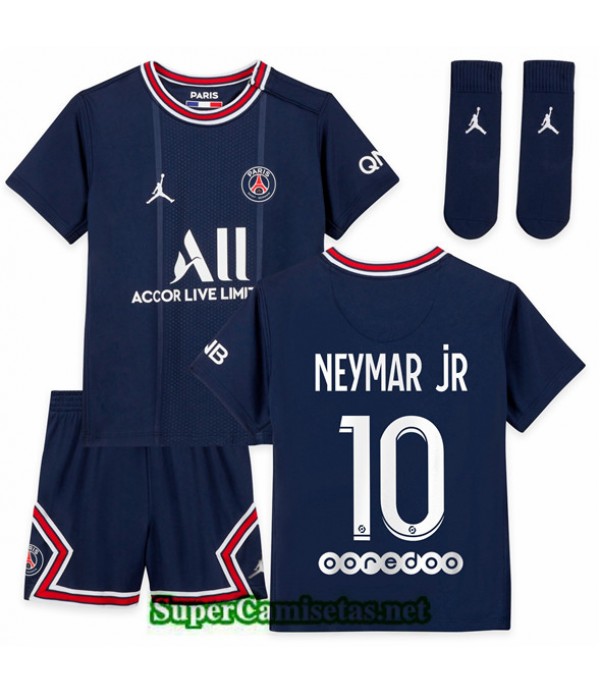 Tailandia Primera Equipacion Camiseta Psg Ninos Neymar Jr 10 2021
