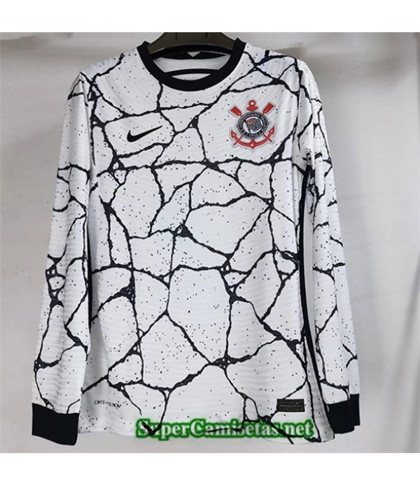 Tailandia Primera Equipacion Camiseta Player Version Corinthians Manga Larga 2021