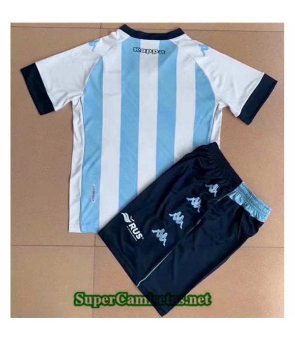 Tailandia Primera Equipacion Camiseta Racing Club Ninos 2021