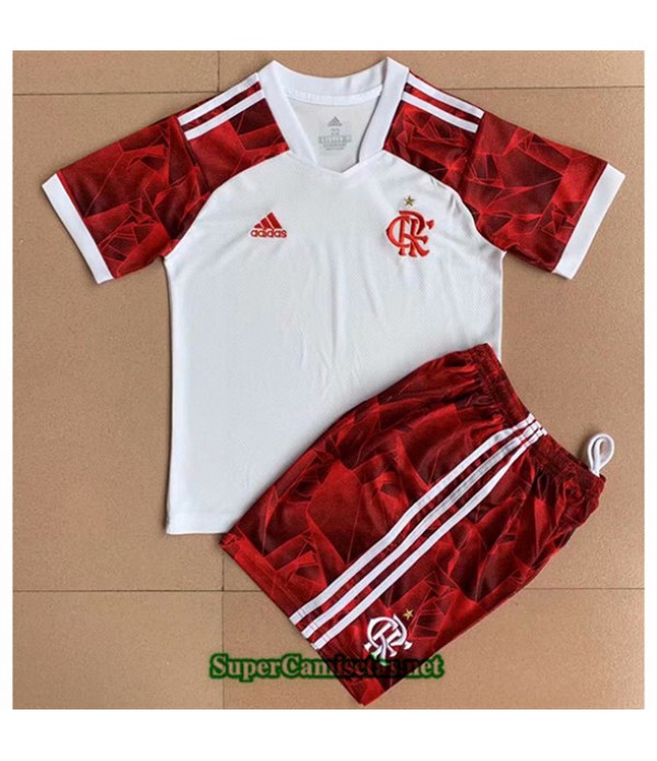 Tailandia Segunda Equipacion Camiseta Flamengo Ninos Portero 2021