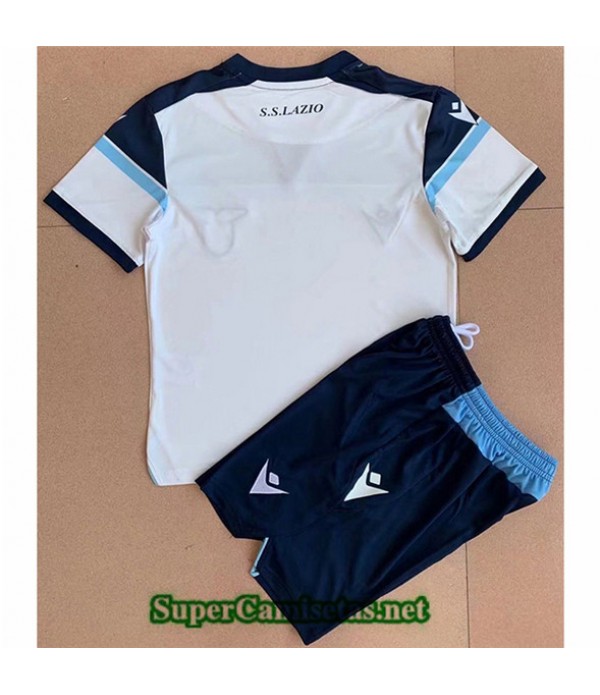 Tailandia Segunda Equipacion Camiseta Lazio Ninos 2021