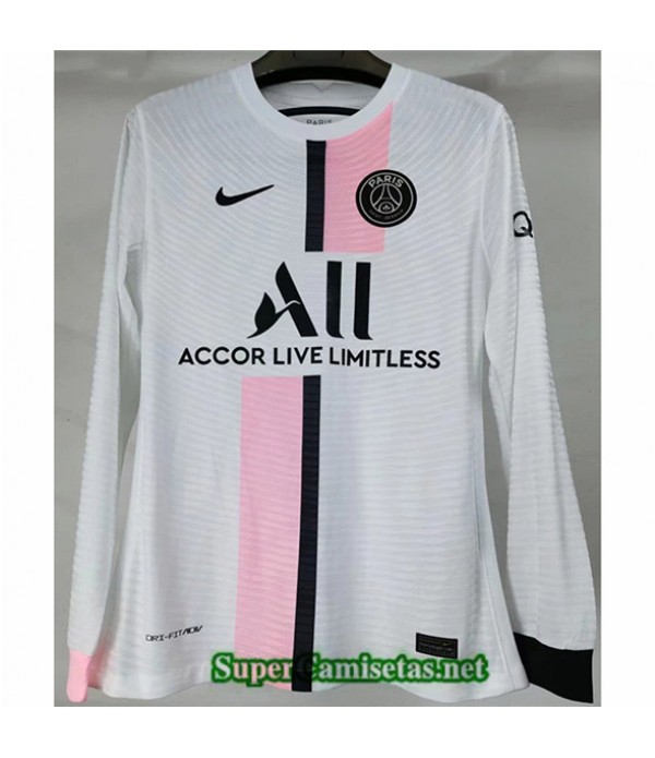Tailandia Segunda Equipacion Camiseta Player Version Psg Manga Larga 2021