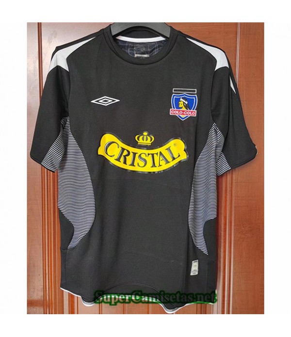 Tailandia Segunda Equipacion Colo Colo Fc Hombre Retro2006 Camiseta