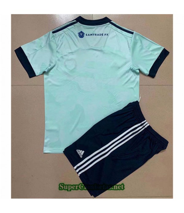 Tailandia Tercera Equipacion Camiseta Cardiff City Ninos 2021