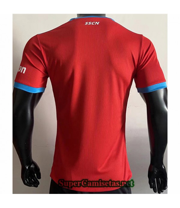 Tailandia Tercera Equipacion Camiseta Player Version Naples Rojo 2021