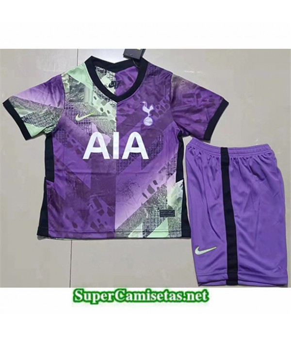 Tailandia Tercera Equipacion Camiseta Tottenham Hotspur Ninos 2021