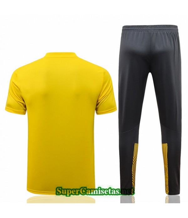 Tailandia Camiseta Kit De Entrenamiento Borussia Dortmund Polo Amarillo 2021/22
