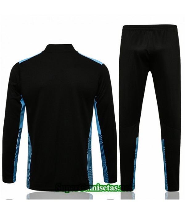 Tailandia Chandal Marsella Niño Negro 2021/22