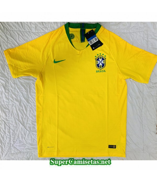 Tailandia Domicile Equipacion Camiseta Brasil Player Version Hombre 2018