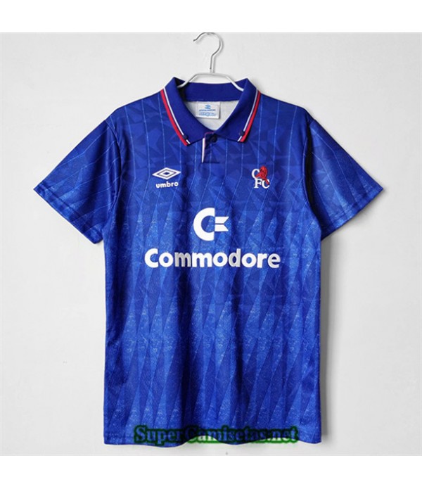 Tailandia Domicile Equipacion Camiseta Chelsea Hombre 1989 91