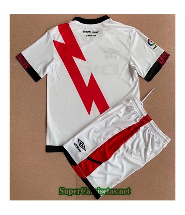 Tailandia Domicile Equipacion Camiseta Rayo Vallecano Enfant 2021/22