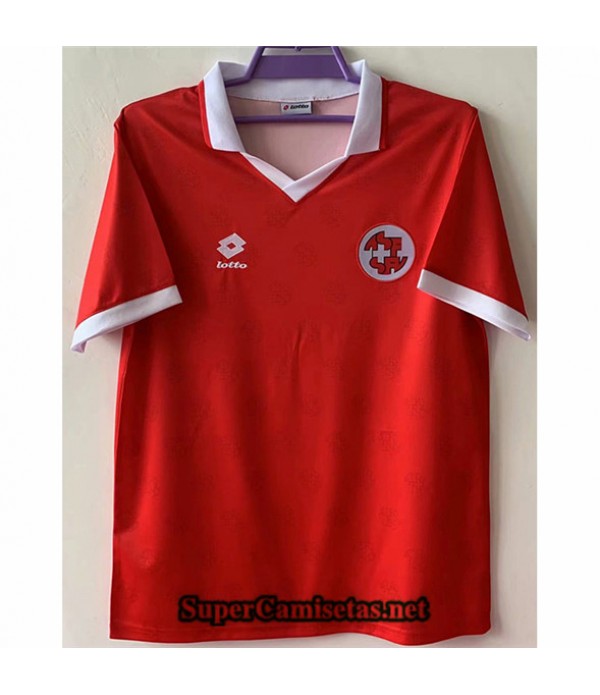 Tailandia Domicile Equipacion Camiseta Suiza Hombre 1994